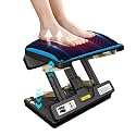 Foldable Foot Rest, Computer Foot Rest Under Desk, 12Modes Adjustable Ergonomic for Office, Loading Capacity 80 pounds, Removable Soft Cloth Pad,All-Season(Yellow)