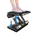 Foldable Foot Rest, Computer Foot Rest Under Desk, 12Modes Adjustable Ergonomic for Office, Loading Capacity 80 pounds, Removable EVA Cushion, All-Season(Black)