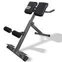 Foldable Hyperextension Roman Chair 250LBS Capacity for Home Gym