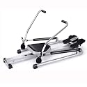 Foldable Rowing Machines Fitness Home Gym Rowing Machine Rower W/Adjustable Double Hydraulic Resistance LCD Fitness Monitor Indoor Multifunctional Rowing Workout Equipment