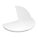 Foldable Table Top Extender - Large Wood Round Table for Temporary Use, Fits 48 to 95 inches in Diameter, Suitable for Events and Gatherings