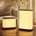 Folding Accordion Lamp, Portable Paper Lamp, Japanese Lantern Light