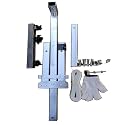 Folding Air Conditioner Installation Tool, Lifting Bracket &amp; Hand Winch, Portable Crane for Easy Disassembly &amp; Installation, Adjustable Support Stand