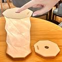 Folding Book Lamp, Book Light for Reading, Rechargeable Table Lamp Paper Lamp（LED）,Book Light as Book Lover Gift and Christmas Decoration