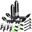 Folding Kayak Roof Rack J-Bar Adjustable