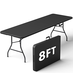 Folding Table 8FT Foldable Picnic Table with