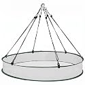 FoldTier 1 Piece Bird Seed Catcher Tray Hanging Round Mesh,30 Inch
