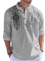 FOLGEN Men Self Design Straight Kurta
