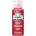 FolkArt Acrylic Paint in Assorted Colors (2 oz), 2548, Apple Red
