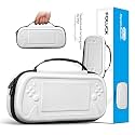 Foluck Carrying Case for PlayStation Portal - Protective Hard Travel Case Compatible with PS Portal, Storage for Headphones, Chargers, and Other PS Portal Accessories - Perfect, White