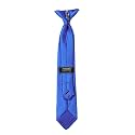 FOMANN Mens Clip on Ties Solid Uniform Clip-on Neck Ties for Police and Security Pullaway Clip Ties