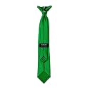FOMANN Mens Clip on Ties Solid Uniform Clip-on Neck Ties for Police and Security Pullaway Clip Ties