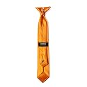 FOMANN Mens Clip on Ties Solid Uniform Clip-on Neck Ties for Police and Security Pullaway Clip Ties
