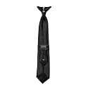 FOMANN Mens Clip on Ties Solid Uniform Clip-on Neck Ties for Police and Security Pullaway Clip Ties