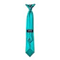 FOMANN Mens Clip on Ties Solid Uniform Clip-on Neck Ties for Police and Security Pullaway Clip Ties