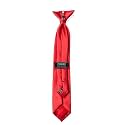 FOMANN Mens Clip on Ties Solid Uniform Clip-on Neck Ties for Police and Security Pullaway Clip Ties