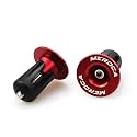 FOMTOR Bar End Plugs 2 Pack Aluminum Bar Ends Handlebar End Plugs Handlebar Caps Bar End Caps for Road Bike Mountain Bike MTB