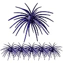 FONMANG Urchin Baits for Bass Fishing, Creature Bait Dice Baits 1.5/2.7/3.5/4.3/5.1 inches Fuzzy Dice Fishing Lures with Rubber Legs, Fishing Lure for Freshwater