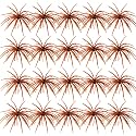 FONMANG Urchin Baits for Bass Fishing, Creature Bait Dice Baits 1.5/2.7/3.5/4.3/5.1 inches Fuzzy Dice Fishing Lures with Rubber Legs, Fishing Lure for Freshwater