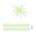 FONMANG Urchin Baits for Bass Fishing, Creature Bait Dice Baits 1.5/2.7/3.5/4.3/5.1 inches Fuzzy Dice Fishing Lures with Rubber Legs, Fishing Lure for Freshwater