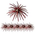 FONMANG Urchin Baits for Bass Fishing, Creature Bait Dice Baits 1.5/2.7/3.5/4.3/5.1 inches Fuzzy Dice Fishing Lures with Rubber Legs, Fishing Lure for Freshwater