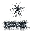 FONMANG Urchin Baits for Bass Fishing, Creature Bait Dice Baits 1.5/2.7/3.5/4.3/5.1 inches Fuzzy Dice Fishing Lures with Rubber Legs, Fishing Lure for Freshwater