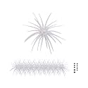 FONMANG Urchin Baits for Bass Fishing, Creature Bait Dice Baits 1.5/2.7/3.5/4.3/5.1 inches Fuzzy Dice Fishing Lures with Rubber Legs, Fishing Lure for Freshwater