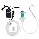 Food Grade Self Priming Water Transfer Pump for Coffee machine/ice Maker, 110V Electric Pump with Speed Control with13ft Hose,Diaphragm Pump for Home Brewing Wine/Beer/Beverage,2L/min,Low Noise