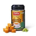 FOODIA Gold Jaggery Cardamom Tea Readymix (400g) | 3 in 1 Premium Chai mix with Jaggery, Cardamom &amp; Assam Tea | Elaichi Tea Mix