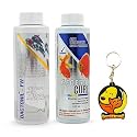 Foodie Puppies Aquatic Remedies Combo of Bactonil (60ml) + General Cure (60ml) | Anti-Bacterial Effective Fish Skin Treatment Suitable for Freshwater | Aquarium Medicine