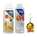 Foodie Puppies Aquatic Remedies Combo of Stress Heal (100ml) + General Cure (120ml) | Rapidly Reduces Stress and Mortality | Anti White Spot Formula | Aquarium Water Medicine