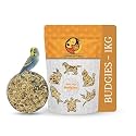 Foodie Puppies Bird Food for Budgies - (1Kg, Purple Pouch) Natural &amp; Healthy Premium Mix Seeds, Canary, Yellow Proso, Sunflower, Browntop, Pearl, Oats, Niger | Daily Birds Food Seeds | All Life Stages