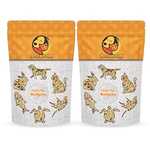 foodie puppies bird food for budgies - 2kg pouch  natural amp healthy premium mix seeds canary yellow proso sunflower browntop pearl oats niger  daily birds food seeds  all life stages