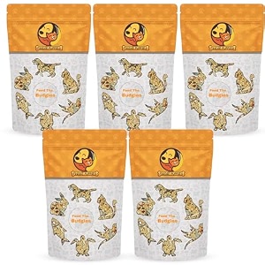 foodie puppies bird food for budgies - 5kg pouch  natural amp healthy premium mix seeds canary yellow proso sunflower browntop pearl oats niger  daily birds food seeds  all life stages