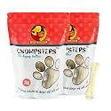 Foodie Puppies Chompsters Rawhide Pressed Bone Calcium Treat for Dogs - 8 inch, 2Kg | Suitable for Large Dogs| Best Healthy Dog Bones to Clean Teeth and Freshen Breath