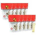 Foodie Puppies Chompsters Rawhide Pressed Bone Calcium Treat for Dogs - 5 inch, 10Kg | Suitable for Medium to Large Dogs | Best Healthy Dog Bones to Clean Teeth and Freshen Breath