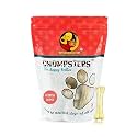 Foodie Puppies Chompsters Rawhide Pressed Bones for Dogs – (6 Inch, 24 Bone) Chicken Flavour Dental Chew Treats for Medium &amp; Large Dogs | Delicious Calcium Snacks Supports Strong Teeth &amp; Healthy Gums