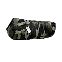 Foodie Puppies Dog Winter Jacket (Army Print, 28 Inch) for Large Size Dogs | Camouflage Design, Waterproof &amp; Windproof Polyester Coat with Fleece, Adjustable Velcro Closure, Warm Vest for Cold Weather