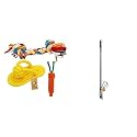 Foodie Puppies Durable Cotton Mix Chewable Rope Teething Playing Toy &amp; Training Hunter Stick for Puppies and Dogs - 26 inch (Pack of 1)