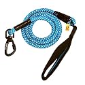 Foodie Puppies Durable Nylon Training, Walking, Running Reflective Rope Leash with Soft Padded Handle for Dogs &amp; Puppies (Color May Vary) (Small), 5mm
