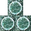 Foodie Puppies Flat Glass Clear Stone (5Kg, Transparent) for Aquariums, Fireplace, Firepit Glass for Indoor and Outdoor, Vase Filler, Hydroponics Plants, Home Decor and DIY Craft (Pack of 3)