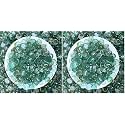 Foodie Puppies Flat Glass Clear Stone (5Kg, Transparent) for Aquariums, Fireplace, Firepit Glass for Indoor and Outdoor, Vase Filler, Hydroponics Plants, Home Decor and DIY Craft (Pack of 2)