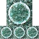 Foodie Puppies Flat Glass Clear Stone (5Kg, Transparent) for Aquariums, Fireplace, Firepit Glass for Indoor and Outdoor, Vase Filler, Hydroponics Plants, Home Decor and DIY Craft (Pack of 4)