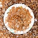 Foodie Puppies Flat Glass Clear Stone (5Kg, Metallic Brown) for Aquariums, Fireplace, Firepit Glass for Indoor and Outdoor, Vase Filler, Hydroponics Plants, Home Decor and DIY Craft