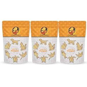 foodie puppies foxtail millet kangni seeds bird food - 3kg pouch high-fiber balanced nutritious daily diet for canary finch waxbill budgies lovebird cockatiel parrot amp parakeet
