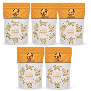 foodie puppies foxtail millet kangni seeds bird food - 5kg pouch  high-fiber balanced nutritious daily diet  suitable for canary finch waxbill budgies lovebird cockatiel parrot amp parakeet