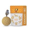 Foodie Puppies Foxtail Millet Kangni Seeds Bird Food - (1Kg, Pouch), High-Fiber Balanced Nutritious Daily Diet for All Bird Types