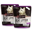 Foodie Puppies Katze King Cat Litter (10l/7kg, Pack of 2) | Lavender Fragrance Cat Litter Clean Non-Dust Clumping Type Exclusive Scoopable with Odour Control