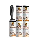 Foodie Puppies Pet Hair Remover Lint Roller with Handle and 4 Refills (300 Sheets), Hair Remover for Dogs and Cats, Ideal for Clothes, Furniture, Coats, Car Seats, Carpets, Fabric, and Dust Cleaning