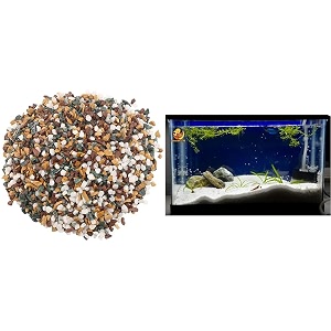 foodie puppies natural gravel mix marble 5kg 7mm - 13mm amp outdoor pebble amp natural sugar size sand gravel white sand - 25kg